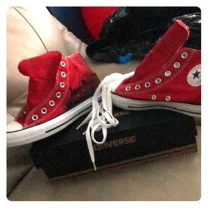 High top converse custom sneakers